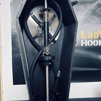 Usine en gros russie Shisha Doosha personnalisé Shisha 304 acier inoxydable de haute qualité fumée salon bar narguilé ensemble