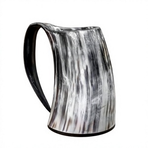 B.S. Tazas Reutilizables de Cuerno de Buey Natural GHR600, Precio de Fábrica, Aptas para Alimentos, 500-1000 ml, Ecológicas, Aptas para Lavavajillas, Vaso para Cerveza - Product Image 4
