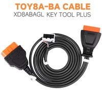 Xhorse VVDI XD8ABAGL para Toyota BA IMMO, Adaptador de Programación de Llaves para Todas las Llaves Perdidas, Compatible con Key Tool Max Pro Mini OBD Tool