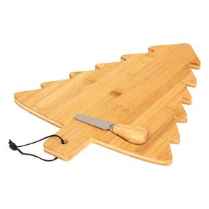 Juego de tablas de cortar de bambú + cuchillo para queso de bambú 29.5X3X39CM - Product Image 1