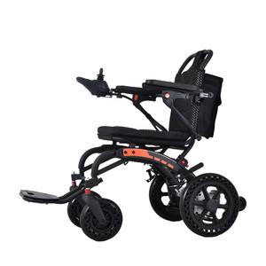 Silla de Ruedas Eléctrica Plegable Ligera de Venta Caliente, Motor Dual de 500W, Batería de 12AH/20AH, Silla de Ruedas Eléctrica con Absorción de Impactos - Product Image 6