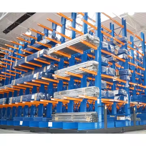 Hortum depolama için 5 kat korozyon koruması ile endüstriyel depo boru rafı çelik konsol rafı sistemi - Product Image 6