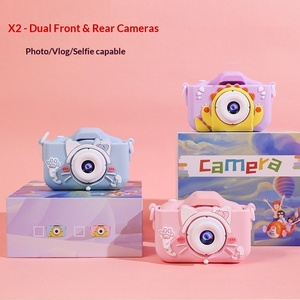 Cámara Instantánea X2 para Niños, Resolución de 2 Pulgadas, Pantalla ABS, Estilo DSLR, Doble Lente, Recargable por USB, Portátil, Regalo para Niños - Product Image 5