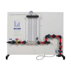 Aparato de Demostración del Principio de <span class=keywords><strong>Bernoulli</strong></span>, Equipo de Enseñanza, Equipo Educativo, Equipo de Laboratorio de Mecánica de Fluidos - Product Image 1
