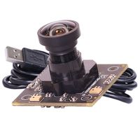 4K Imx334 38mm 2,8mm 115 grados sin distorsión Android USB PCBA Visión Artificial Industrial módulo de cámara de visión artificial