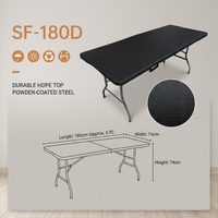 Nouvelle table pliante de qualité industrielle 2026, table de banquet, table de camping, table de pique-nique d'extérieur, haute capacité de charge