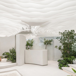 ورق ملمس فرنسي سقف مقاوم للحريق ديكور سقف معلق مادة قماش درجة قماش سقف قطرة غشاء - Product Image 2