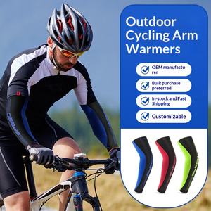 Manchon de compression sportif personnalisé en spandex, protection UV, écran solaire, cyclisme, course à pied, basketball, tennis, fitness, extérieur, unisexe - Product Image 2