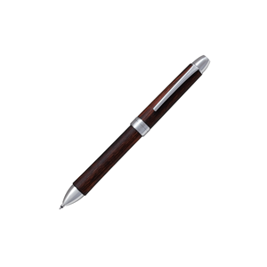 Bolígrafo Multifunción BTHL-3SK de Tres Funciones, Cuerpo de Madera Natural, Bolígrafo de Dos Colores, Lápiz Mecánico, Regalo Empresarial - Product Image 2