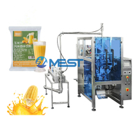 Machine d'emballage de sachets de miel liquide en forme de bâton, pour liquides visqueux, avec scellage arrière