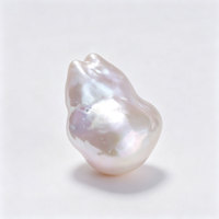 Perles baroques d'eau douce de qualité AAAA, 19 mm, blanches, naturelles, pour la fabrication de bijoux