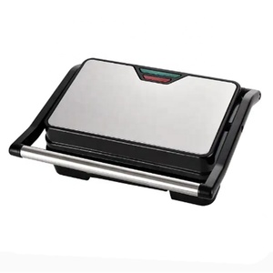 OEM/ODM NewArrived Parrilla de sándwich eléctrica Panini Maker Placa antiadherente Bandeja de aceite extraíble Sandwich eléctrico Panini Maker - Product Image 5