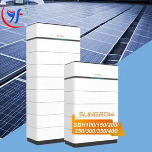 Sungrow pabrik B2B Harga Lifepo4 baterai 48V 100Ah 200ah 5kWh 10kWh 15kWh 20kWh 30kW tegangan tinggi penggunaan rumah baterai surya
