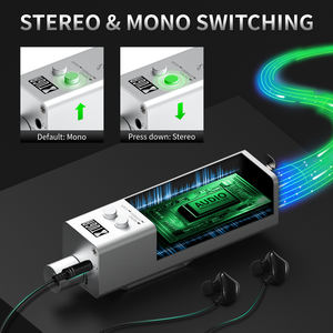 XTUGA LSY-20 Amplificateur de casque professionnel portable en métal avec entrée XLR pour scène - Product Image 2