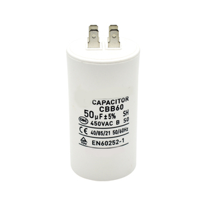 Fournisseur d'usine <span class=keywords><strong>CBB60</strong></span> 40uf <span class=keywords><strong>condensateur</strong></span> de fonctionnement de moteur à courant alternatif 450vac pour source d'alimentation électrique domestique en plastique - Product Image 5