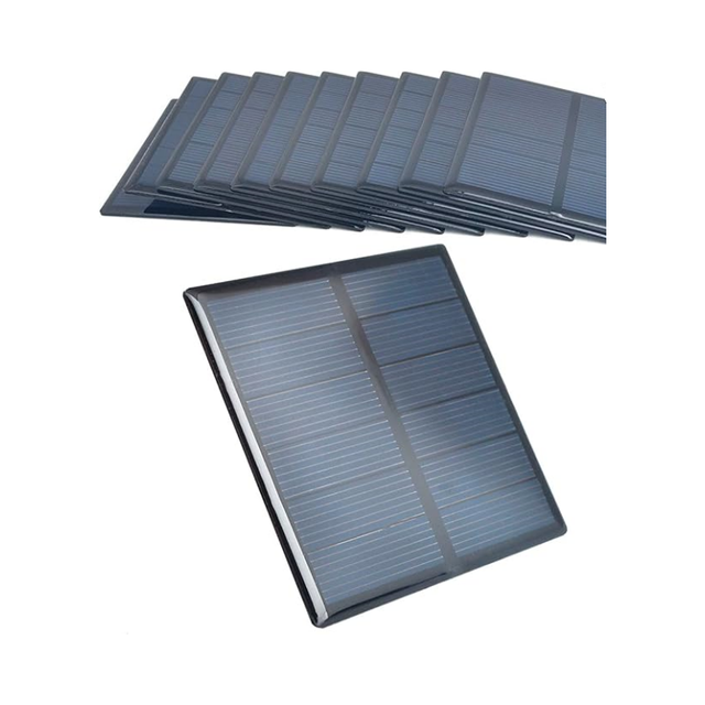 0.5w 5v Solar Panel ETFE PET Epoxy Monocrystalline Small 70*70mm Customized Solar Panel for DIY Toys Science