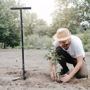 Tarière manuelle robuste - Diamètre de 6 pouces, avec poignée en T de 41 pouces <span class=keywords><strong>pour</strong></span> la plantation et la clôture - Product Image 5