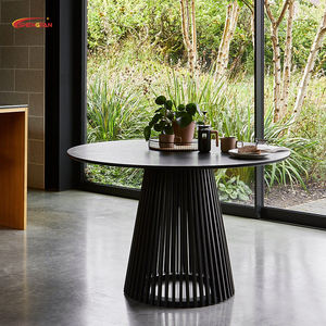 Venta al por mayor moderna sala <span class=keywords><strong>de</strong></span> estar muebles <span class=keywords><strong>Centro</strong></span> mesas laterales barato <span class=keywords><strong>nogal</strong></span> madera maciza café té <span class=keywords><strong>mesa</strong></span> <span class=keywords><strong>de</strong></span> comedor para uso doméstico - Product Image 5