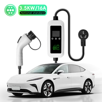 Chargeur EV portable de haute qualité Mode 2, vente en gros, chargeur intelligent IP66 avec prise GB/T 2 et lumière LED, compatible avec BYD