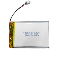 Batterie au lithium polymère 3,7 V personnalisée, modèle 705272, 3000 mAh, pour caméra embarquée – Meilleure vente usine