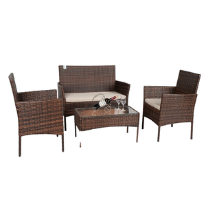 Meilleure vente Ensemble <span class=keywords><strong>de</strong></span> canapés en rotin et <span class=keywords><strong>plastique</strong></span> au design moderne, meubles <span class=keywords><strong>de</strong></span> patio pour le <span class=keywords><strong>jardin</strong></span>, ensemble <span class=keywords><strong>de</strong></span> canapés <span class=keywords><strong>de</strong></span> <span class=keywords><strong>jardin</strong></span> en rotin PE - Product Image 1