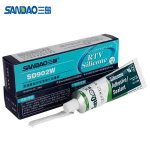 SD902W Silicone Sealant High Transparent Fireproof Structural Adhesive Bath Crystal Glass Brick Silicone Sealant