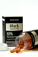 Huile de Nigelle Pressée à Froid en Gélules 1000mg Vente en Gros Supplément Nigella Sativa OEM Marque Privée