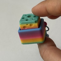 Design personnalisé Keycap Fidget Keychain Keycap Keyboard Click Fidget Cute Keychain Multiple Color Options Stim Toy Stress Relief