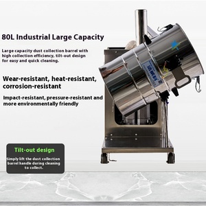 Chincan 380V Industrial <b>Vacuum</b> Cleaner 80L Reverse Blow Ash Cleaning Equipment Powder Iron Slag Removal Motor Industrial Motor V - Product Image 5