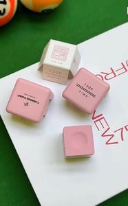 Promo Panas TP 7500 Kapur Tongkat Biliar Profesional Abu-abu/Pink Bahan PU Magnetik 1/2 Rod Box Combo Set untuk Snooker Biliar - Product Image 5