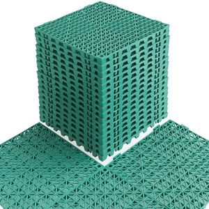 Ready to Ship Car Wash Modular Garage <b>Tile</b> Click <b>Interlocking</b> Thick Colorful Plastic Vented Garage Detailing <b>Floor</b> <b>Tile</b> - Product Image 2