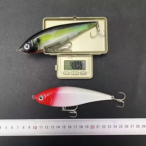 LAYD 130mm 48g ABS Leurres artificiels de pêche en eau salée pour lancer longue distance, type crayon, pour la pêche au trolling de marlin, bar et truite - Product Image 2