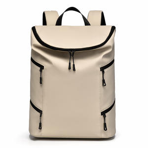 Style coréen mode tendance sac à dos couleur unie grande capacité loisirs Junior lycée étudiant cartable pour les couples - Product Image 1