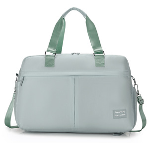 Bolsa de Viaje Unisex para Estudiantes, Bolsa de Almacenamiento para Vacaciones, Bolsa de Lona Informal, Bolso de Mano para Viajes Cortos, Bolsa de Viaje Deportiva y de Negocios - Product Image 1