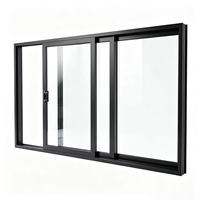 Ventana Corredera de Aluminio de Ahorro Energético Sostenible con Alto Aislamiento Térmico para la Construcción de Casas Pasivas Ecológicas