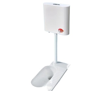 Réservoir de toilettes à pression manuelle, chasse d'eau simple, rectangulaire, économie d'énergie, écologique, installation au sol, fabriqué en Chine - Product Image 3