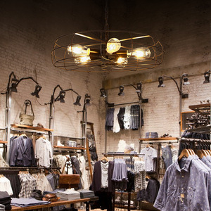 Lustres de style industriel, luminaires en fer forgé rétro américains, lumières d'ambiance de bar, salon de coiffure, loft, restaurant - Product Image 3