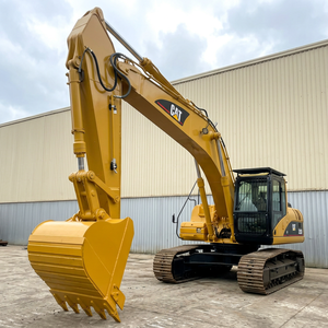 Excavadora Usada CAT325C de 25 Toneladas, Excavadora Hidráulica de Orugas para Movimiento de Tierras y Maquinaria de Construcción, Caterpillar 320 330 336 en Stock - Product Image 1