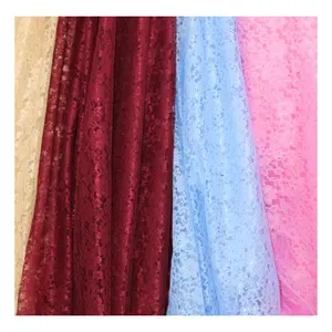 2024 Spring Summer Fashion Polyester Mesh Fabric Wholesale Lace Material For Women's Clothing