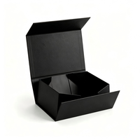 Boîte cadeau magnétique haut de gamme avec logo personnalisé imprimé en feuille d'or, boîte pliante en carton recyclable magnétique pour vêtements et cadeaux