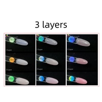 Vernis à ongles gel ultra brillant effet gâteau transparent en verre UV 15 ml, sans TPO ni HEMA