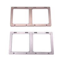 Services d'usinage CNC sur mesure, cadre en aluminium anodisé Tuya, norme britannique et américaine 220V