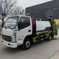 Camions compacteurs d'ordures d'occasion abordables, véhicules de collecte et de compression des déchets de petite taille