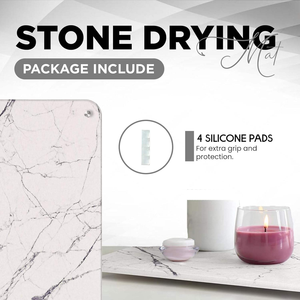 Tapete de Secado Rápido para Platos, Resistente al Calor, Ecológico, para Fregadero de Cocina, Tapete Absorbente Clásico de Tierra de Diatomeas - Product Image 4