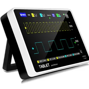 FNIRSI 1013D Digital oszilloskop 100MHz 2 Kanäle 1GSa/s Echtzeit-Abtastrate USB-Host und Geräte konnektivität 7 Zoll