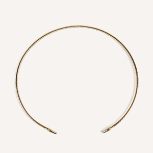 CUCOCUCA YFB 005 Collar de Acero Inoxidable con Cuello Abierto, Joyería para el Cuello, Diseño Sencillo y Atemporal, Envío en 48h a la UE - Product Image 2