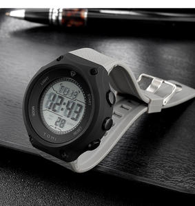 Jam Tangan Elektronik Premium TOMI T223 Grosir Casing Plastik Tali PU Tahan Air Desain Sederhana Jam Tangan Sport Pria Modis - Product Image 6