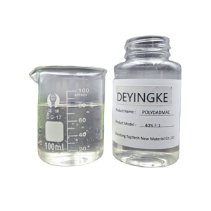 Xử lý nước hóa chất cation Polymer polydadmac không dễ cháy không ô nhiễm Poly dadmac - Product Image 1