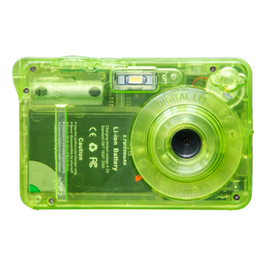 Máy ảnh bỏ túi nhỏ gọn, vỏ trong suốt, màn hình 2.7 inch, 4K, chụp ảnh 48MP, giá sỉ, dành cho sinh viên, quay vlog - Product Image 1