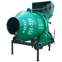 Bétonnière automatique mini de haute qualité 2024 avec trémie élévatrice, moteur 4 kW, productivité 2 m³/h